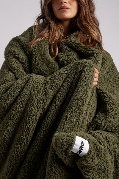 Hommey Faux Fur Throw Blanket