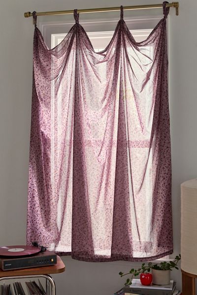 Printed Knotted Window Panel