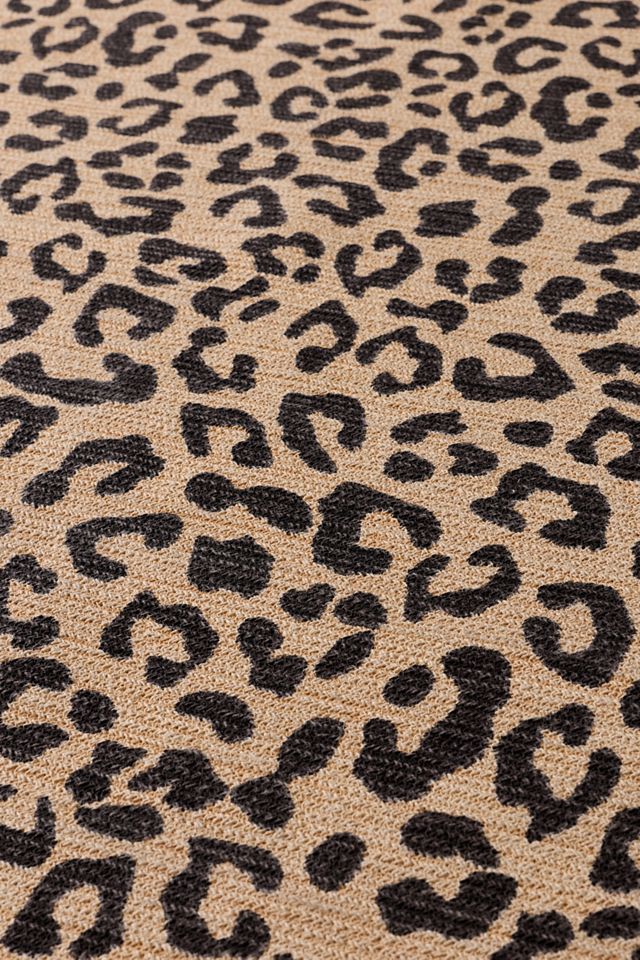 Reversible Animal Print Braided Rug #3