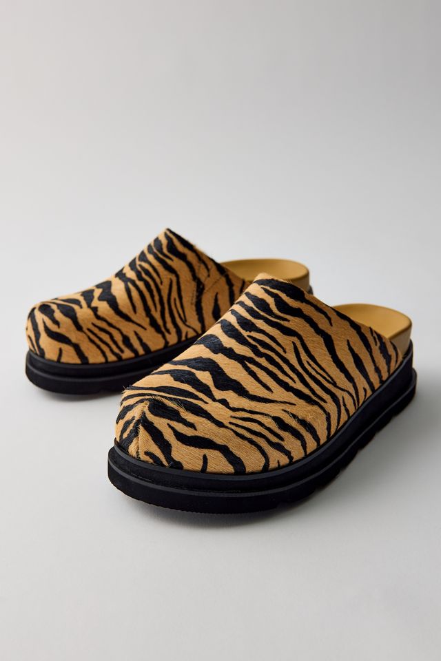 Azalea Wang Sarinda Calf Hair Clogs #2