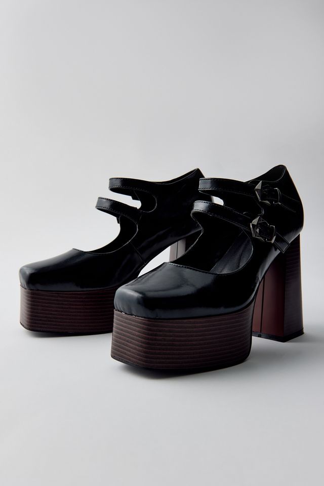 Azalea Wang Moxie Mary Jane Platform Heels #1