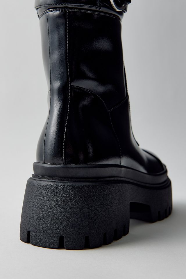 Azalea Wang Wednesday Patent Platform Boots #2