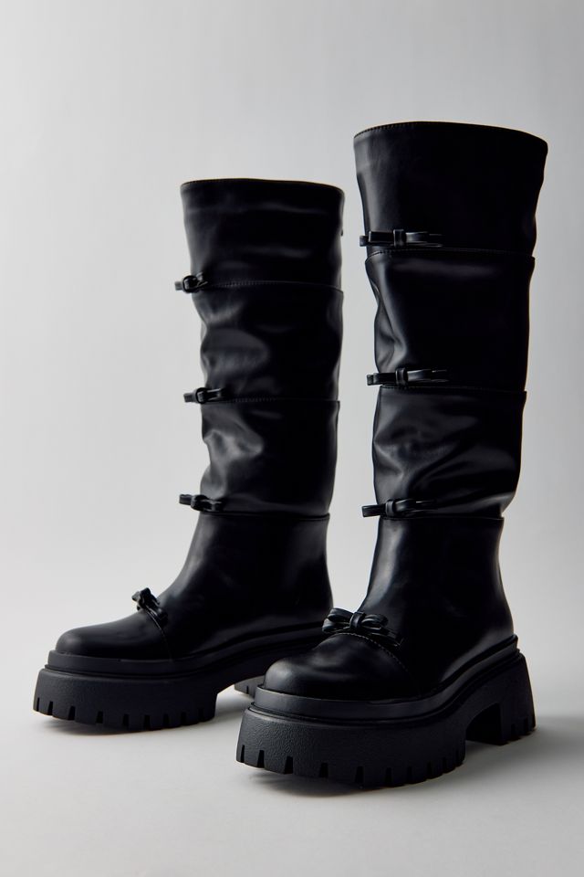 Azalea Wang Marguerite Tall Chunky Boots #1