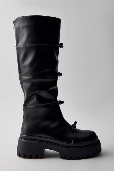 Azalea Wang Marguerite Tall Chunky Boots