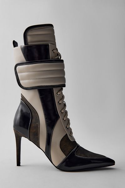Azalea Wang Amada Sporty Stiletto Boots