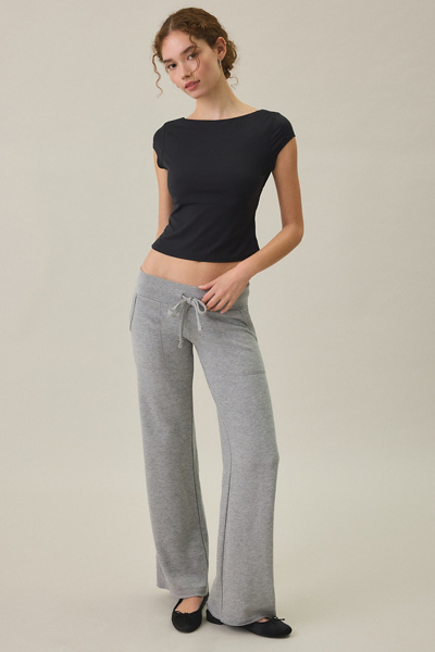 Out From Under Saturday Sculpt Open-Back Tee