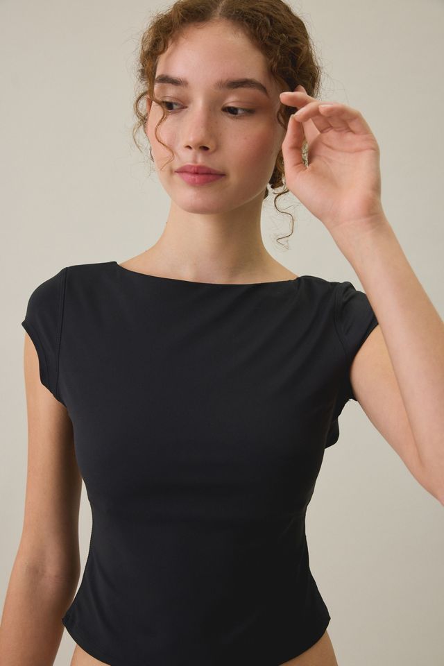 Out From Under Saturday Sculpt Open-Back Tee #3