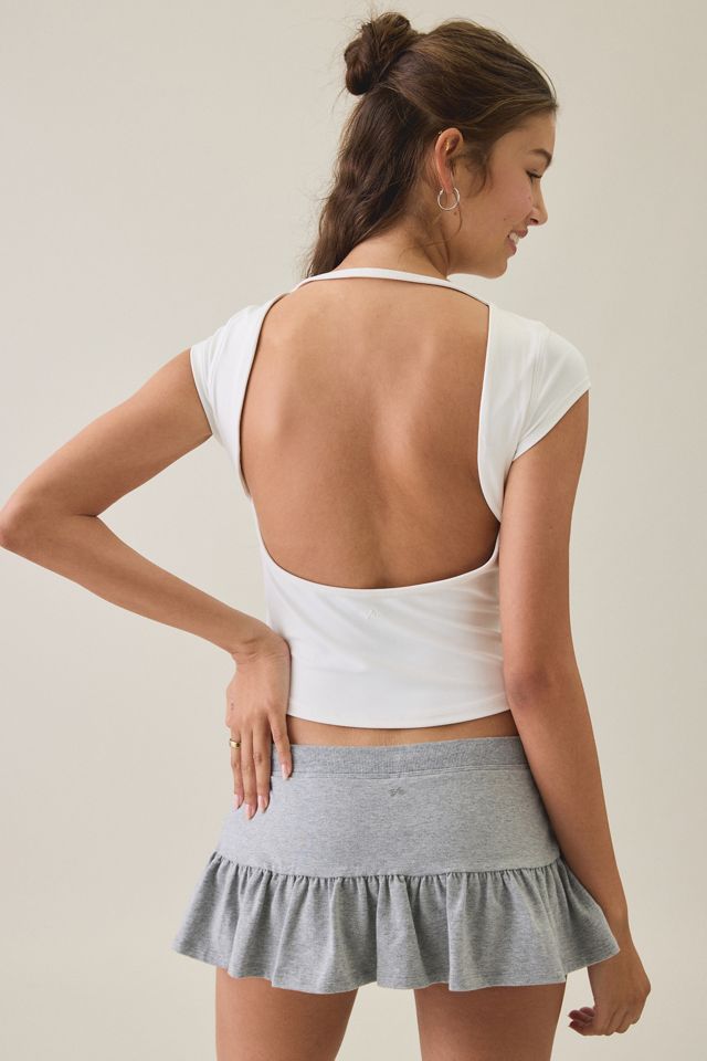 Out From Under Saturday Sculpt Open-Back Tee #1
