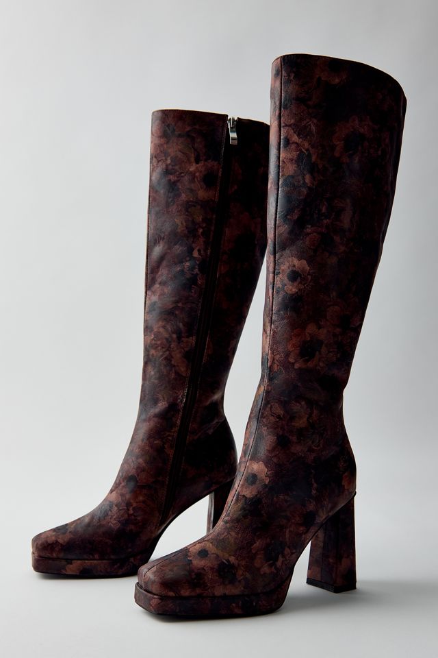 Azalea Wang Chapell Black Patent Boots #1