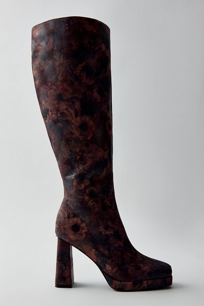 Azalea Wang Chapell Black Patent Boots