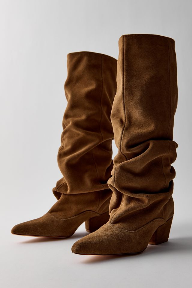 Azalea Wang Francoise Suede Slouch Boots #2