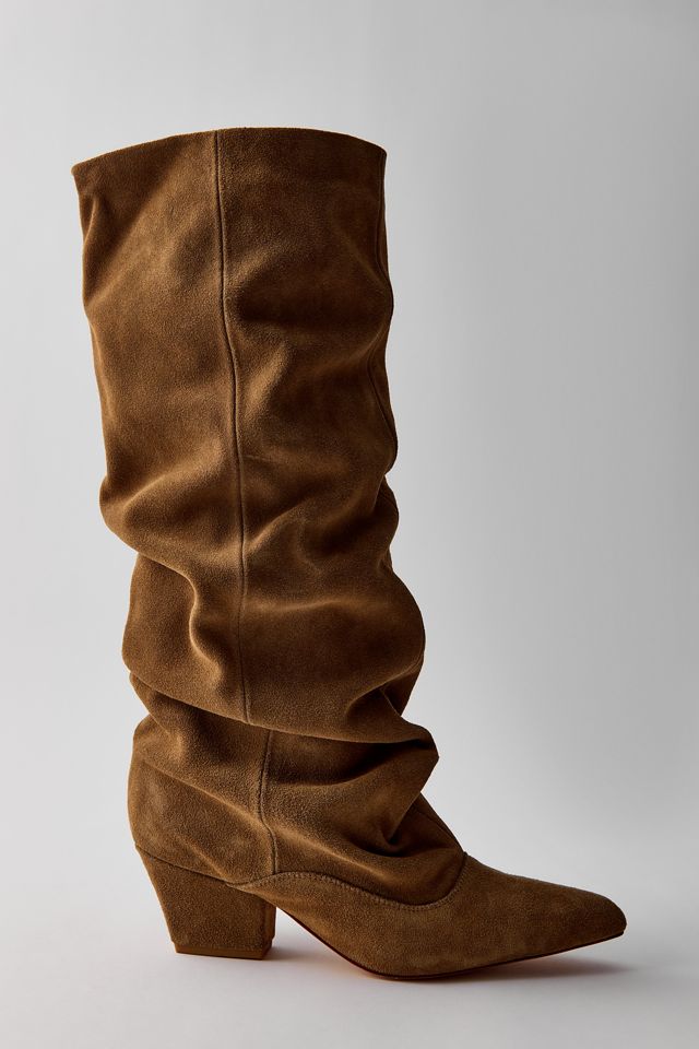 Azalea Wang Francoise Suede Slouch Boots #4