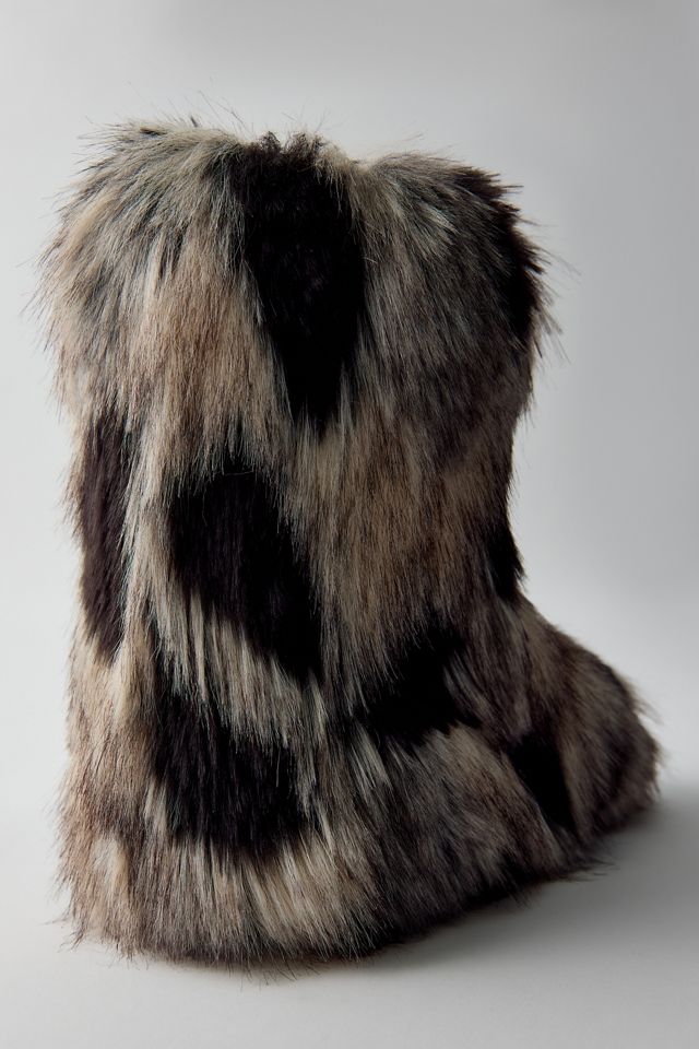 Azalea Wang Alixia Shaggy Faux Fur Boots #2
