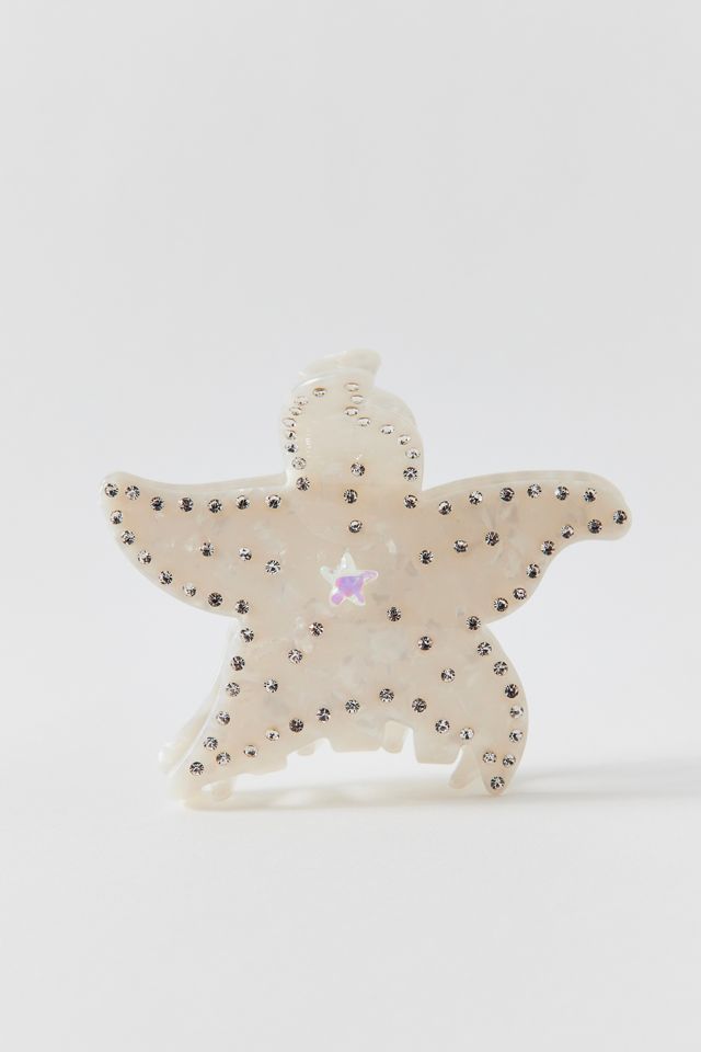 Starfish Shimmer Claw Clip #1
