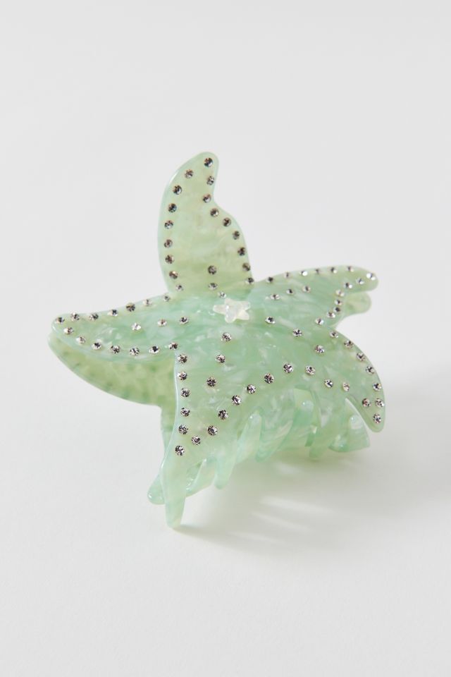 Starfish Shimmer Claw Clip #4