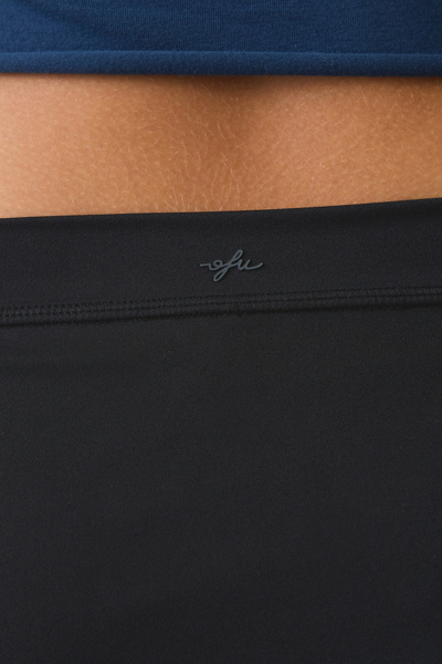 Out From Under Saturday Sculpt Slit Mini Skort