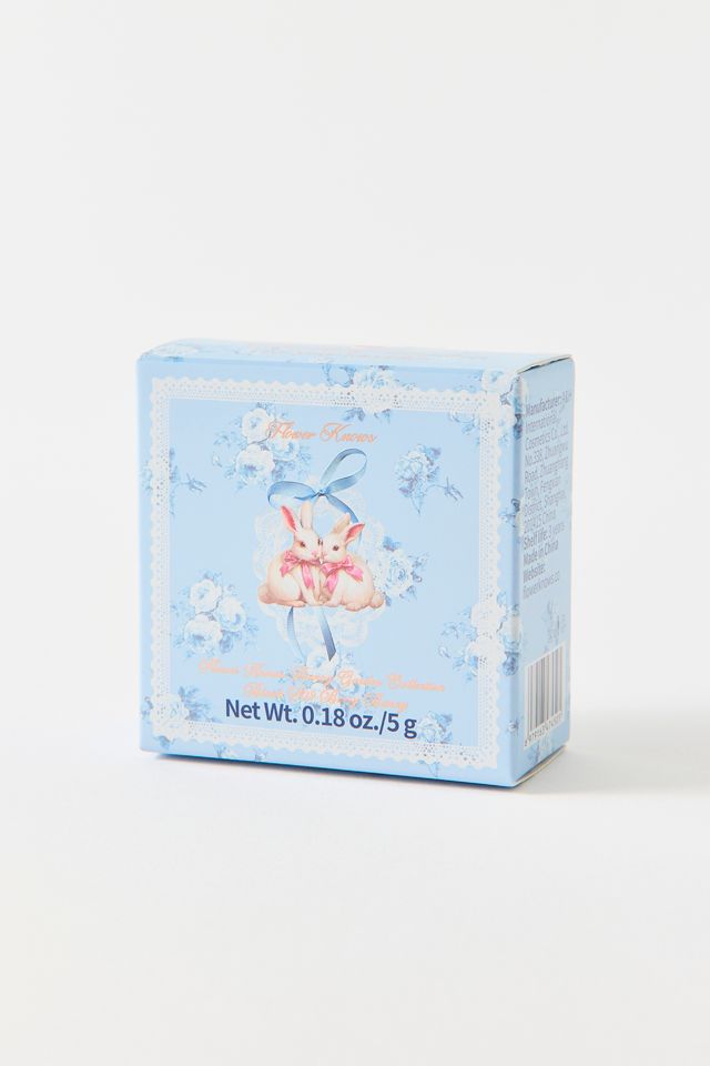 Flower Knows Bunny Garden Collection Embossed Blush #2