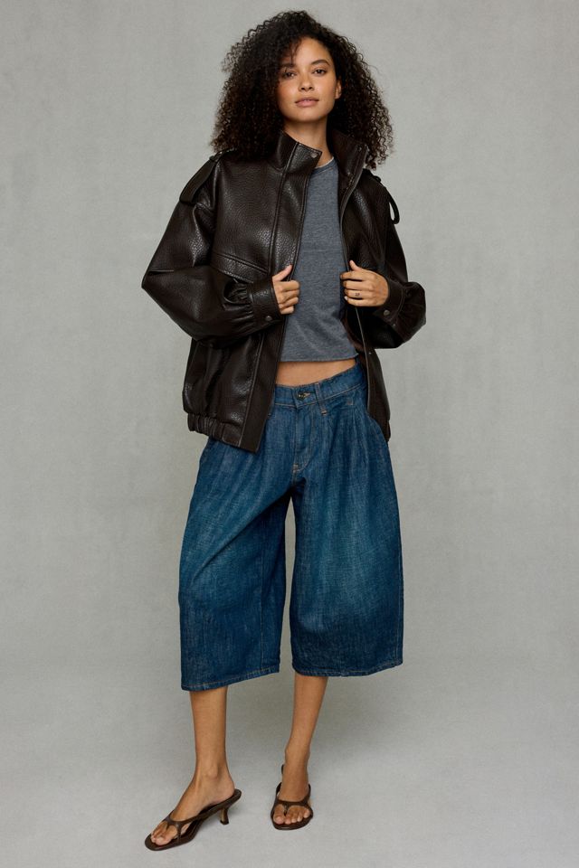 Azalea Wang UO Exclusive Narelle Oversized Bomber Jacket #1
