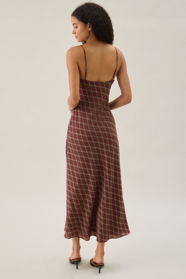 ASTR The Label Carin Lace Trim Slip Maxi Dress #2