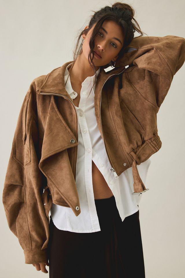 Azalea Wang Papoose Faux Leather Moto Jacket #2