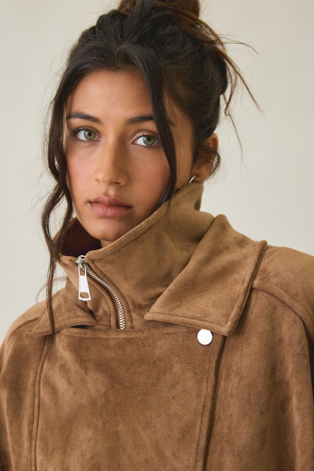 Azalea Wang Papoose Faux Leather Moto Jacket #4