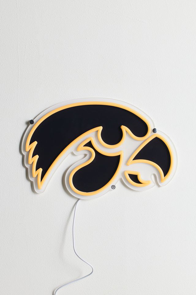Iowa Hawkeyes Logo LED Neon Sign #1