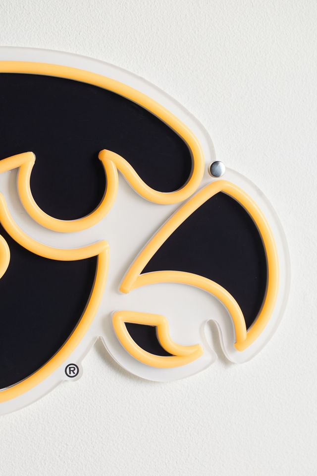 Iowa Hawkeyes Logo LED Neon Sign #2