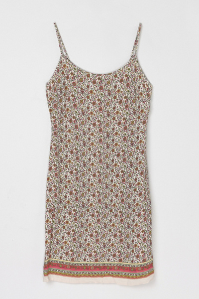 Vintage Y2k Flower Printed Mini Dress