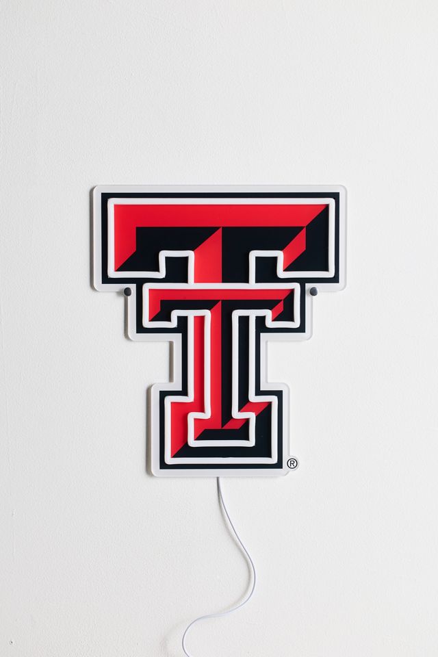 Texas Tech Red Raiders Logo LED Neon Sign #1