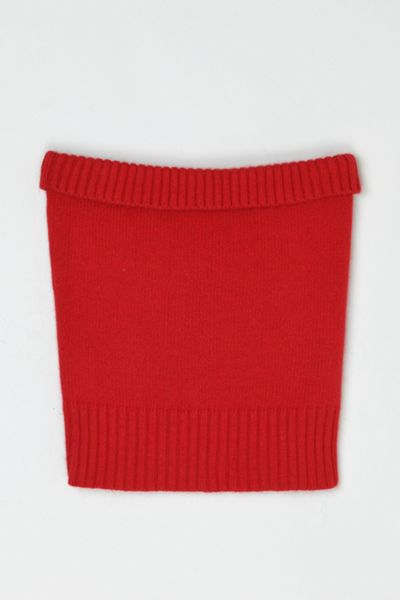 Vintage Y2K Red Knit Tub Top