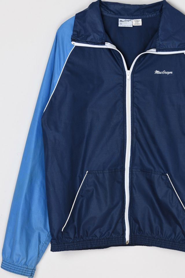 Vintage 90s "MacGregor" Light & Dark Blue Windbreaker #1
