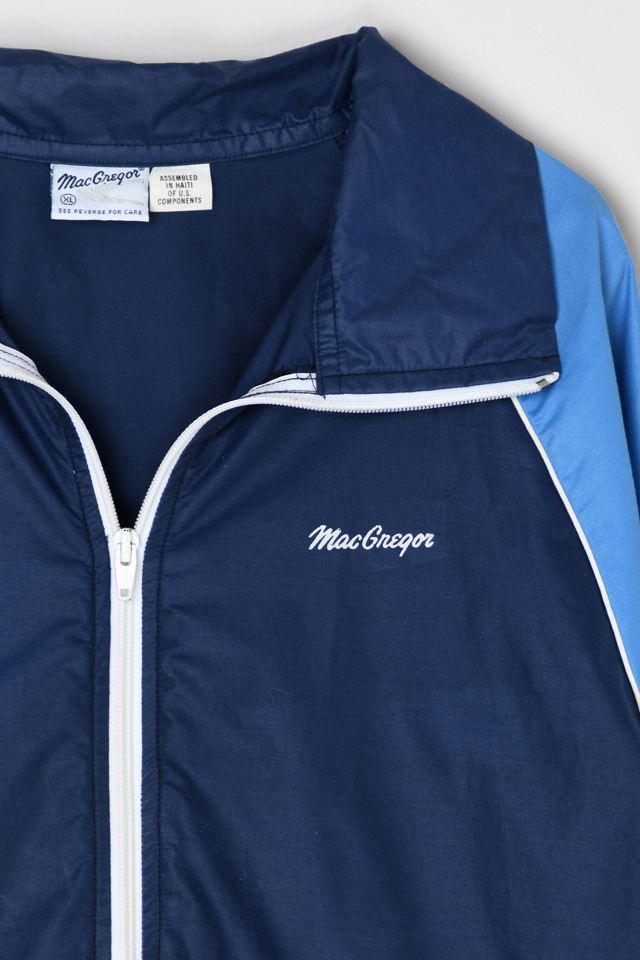 Vintage 90s "MacGregor" Light & Dark Blue Windbreaker #2