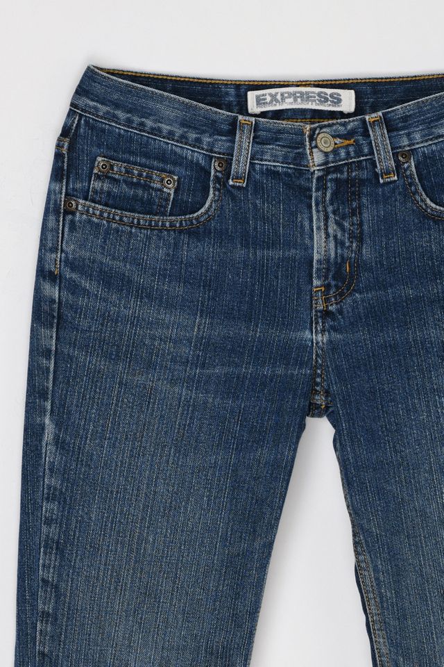Vintage Y2k Dark Wash Flared Jean #1