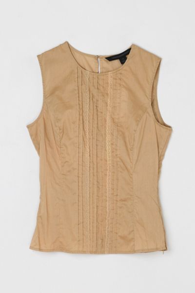 Vintage Y2k Pleated Tank Top