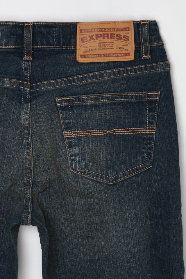 Vintage Y2k Dark Wash Low Rise Flared Jean #3