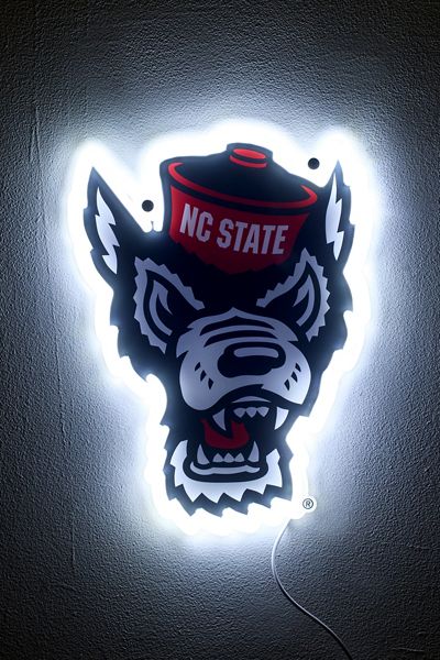 NC State Wolfpack Logo LED Neon Sign