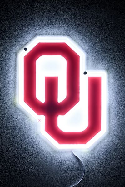 Oklahoma Sooners Logo LED Neon Sign