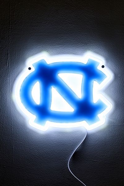 North Carolina Tar Heels Logo LED Neon Sign