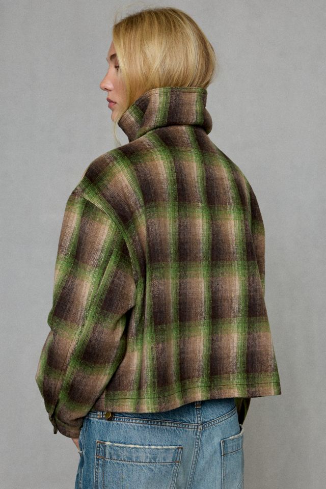 Manteau Azalea Wang à col cheminée avec bordure en fausse fourrure Reverie exclusivité UO #4