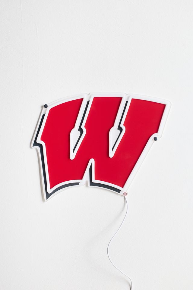 Wisconsin Badgers Logo LED Neon Sign #1