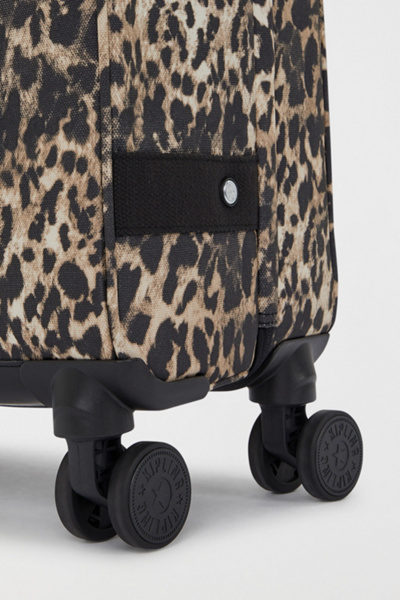 Kipling Spontaneous Leopard Carry-On Rolling Luggage