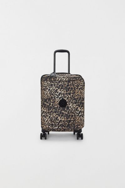 Kipling Spontaneous Leopard Carry-On Rolling Luggage
