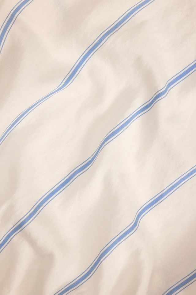 Hommey Striped Cotton Sateen Top Sheet #1