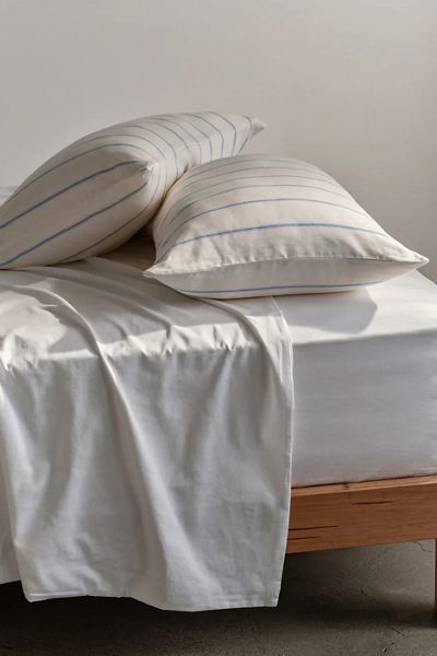 Hommey Striped Cotton Sateen Sham Set