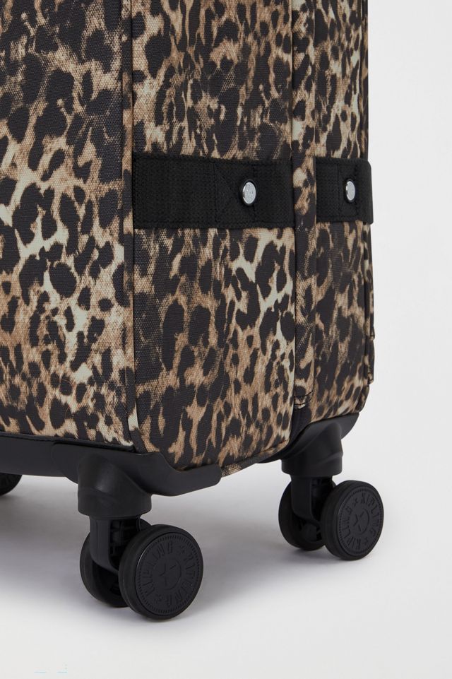 Kipling Spontaneous Leopard Rolling Luggage #4