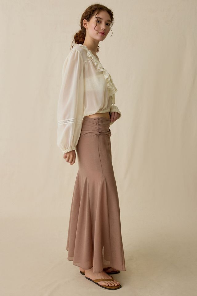 Kimchi Blue All About Town Godet Maxi Skirt #2