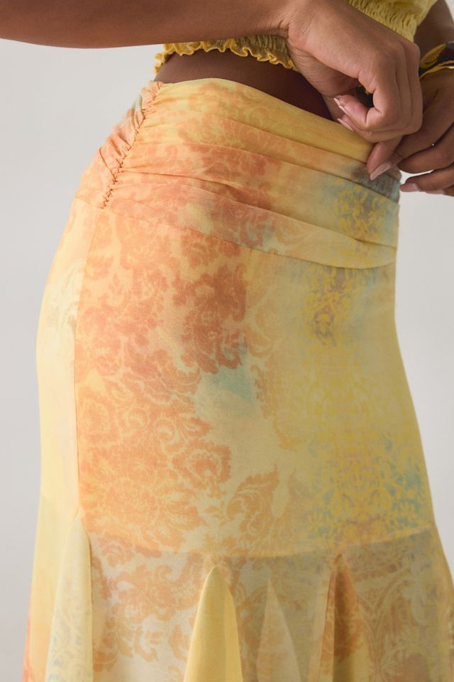 Jupe longue Godet All About Town Kimchi Blue #2