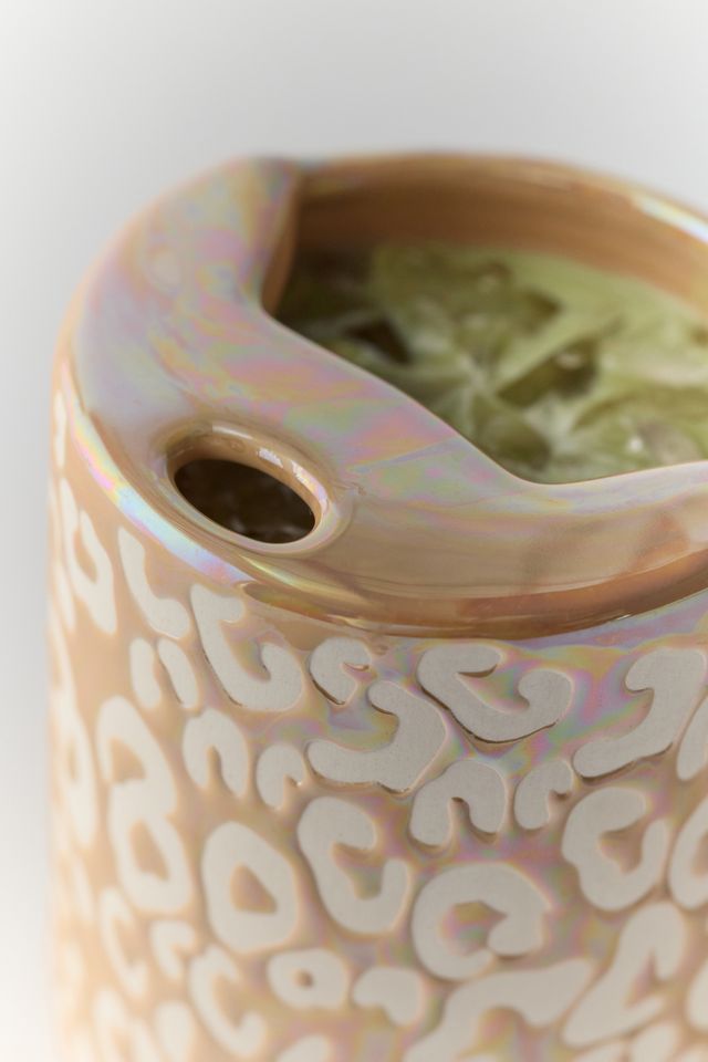 Glazed Matcha Ceramic Sipper #2
