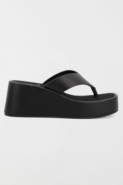 MIA Niccola Platform Wedge Thong Sandal