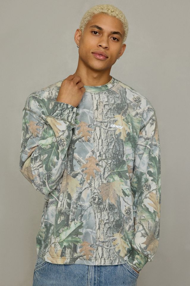 OBEY League Graphic Thermal Long Sleeve Tee #2